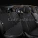 Чохли на сидіння RUBIN, CarFashion, комплект, чорний RUBIN-22694 фото 1