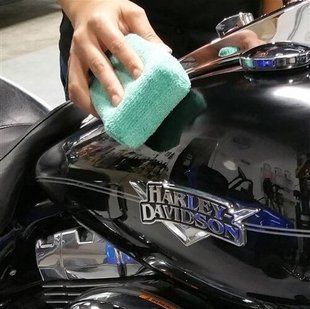Аппликатор из микрофибры, Premium Grade Workhorse Microfiber Applicator, зеленый, Chemical Guys MIC288 фото