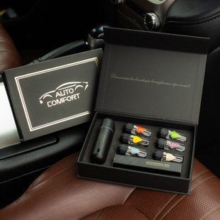 Автоматичний ароматизатор в машину Smart Electro - аромамашина в чорному кольорі, 6 ароматів 00022144 фото