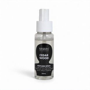 Ароматизатор в машину Mr&Mrs CESARE SPRAY Cedar Wood - Black 200041378 фото