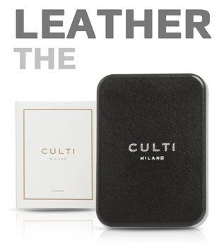 Ароматизатор в машину CULTI Milano CAR LEATHER BLACK The HCULTI07 фото