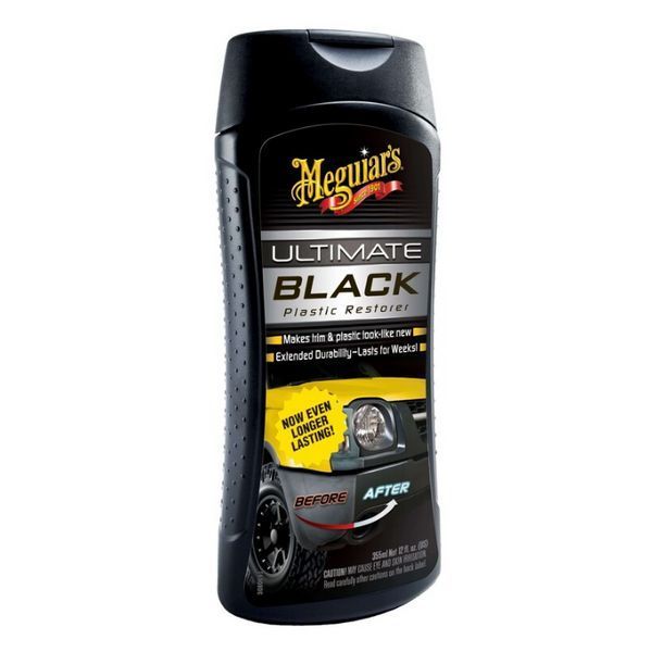 Лосьйон для чорніння зовнішнього пластику, Ultimate Black Plastic Restorer Lotion, Meguiar's, 355 мл G15812 фото