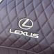 Органайзер в багажник авто Premium Timeless магнітна фіксація з логотипом Lexus, розмір S 35 см, чорний 000006529 фото 2