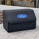 Органайзер в багажник з вишивкою Ford, чорний, 50 см, автомобільний органайзер в авто 000007169 фото 2