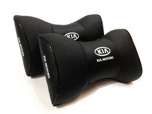 Подушка в машину на подголовник KIA (Киа), черный, 1 шт ORTG-KIA-BLK фото