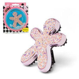 Ароматизатор в машину человечек Mr&Mrs NIKI FASHION Miss Rose - Pink / Iridescent JNIKIBX026V02 фото