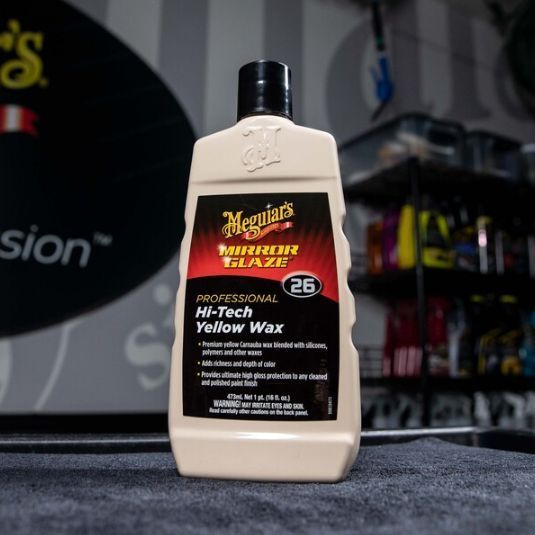 Воск натуральный, Professional Hi-Tech Yellow Wax, Meguiar's, 473 мл M2616 фото