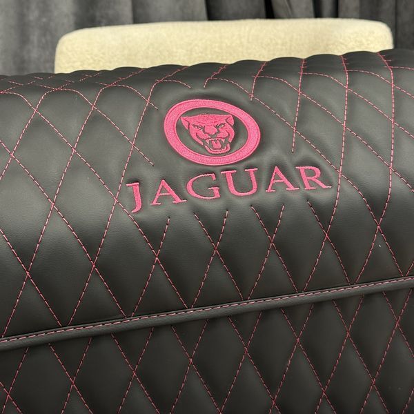 Сумка - органайзер в багажник на магніті Premium Diamond з вишивкою логотипу Jaguar, розмір L 65 см 200042244 фото
