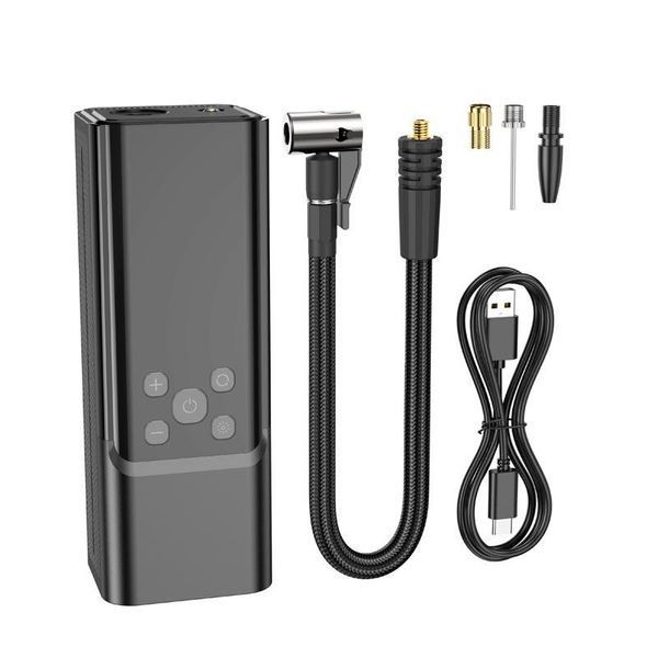 Портативный компрессор для автомобиля Hoco Maddy portable smart air pump ZP7 (5000mAh) |10.3 bar| 200041916 фото