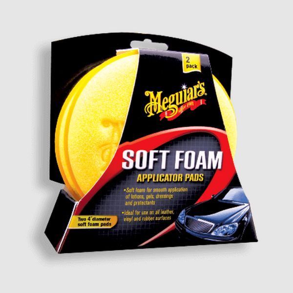 Аппликатор поролоновый, Foam Applicator Pads, 10 см, 2 шт, Meguiar's X3070 фото