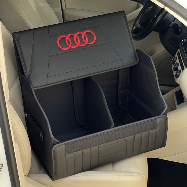 Автомобильный органайзер в багажник Premium Pro Elite с логотипом Audi , размер М 50 см 200041314 фото