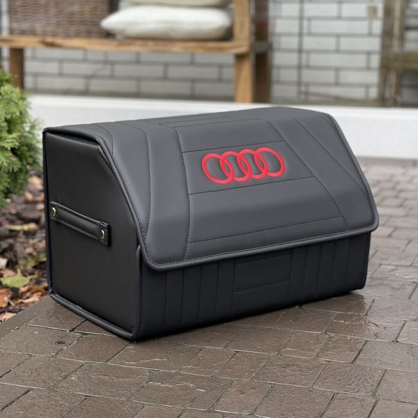 Автомобильный органайзер в багажник Premium Pro Elite с логотипом Audi , размер М 50 см 200041314 фото