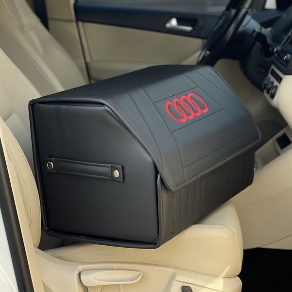 Автомобильный органайзер в багажник Premium Pro Elite с логотипом Audi , размер М 50 см 200041314 фото
