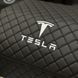 Органайзер в багажник с логотипом Tesla из экокожи, черный, 50 см, коробка в багажник 200042758 фото 2