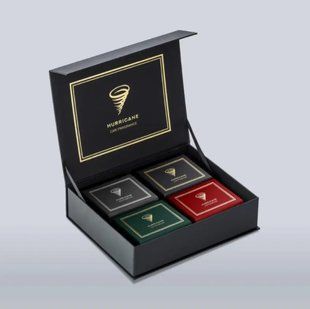 Подарочный набор автомобильных ароматизаторов HURRICANE, GOLD, SILVER, GREEN, RED 00021352 фото