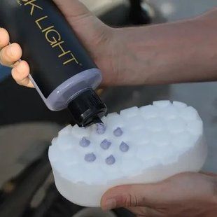 Аппликатор поролоновый для полировки, Hex Logic White Polishing Hand Pad, Chemical Guys, белый BUFX202 фото