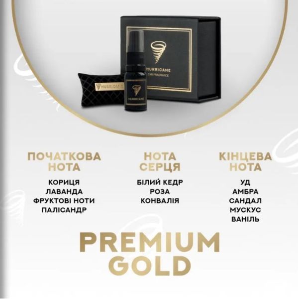 Подарочный набор автомобильных ароматизаторов HURRICANE, GOLD, SILVER, GREEN, RED 00021352 фото