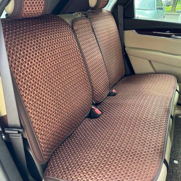 Накидки на сиденья в машину KANT, CarFashion, комплект, коньячный 200041146 фото