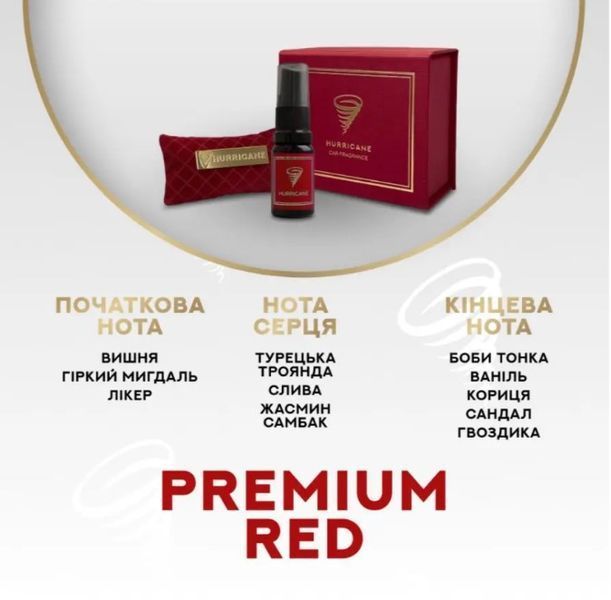 Подарочный набор автомобильных ароматизаторов HURRICANE, GOLD, SILVER, GREEN, RED 00021352 фото