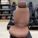 Накидки на сиденья в машину KANT, CarFashion, комплект, коньячный 200041146 фото 2