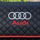 Органайзер у багажник з вишивкою Audi, чорний з червоним кантом, 50 см, автомобільний органайзер в авто 00021453 фото 4