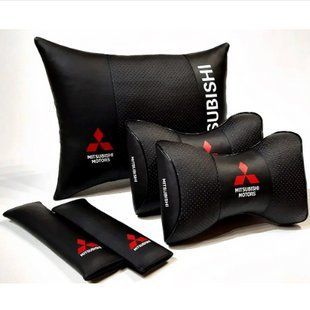 Подушки в машину MITSUBISHI (Мітсубіші), чорний, набор 5 шт ORTSET-MITSUBISHI фото