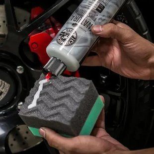 Аппликатор поролоновый двухслойный с волнистым покрытием, Wonder Wave Durafoam Tire, 10.16х10.16 см, Chemical Guys ACC300 фото