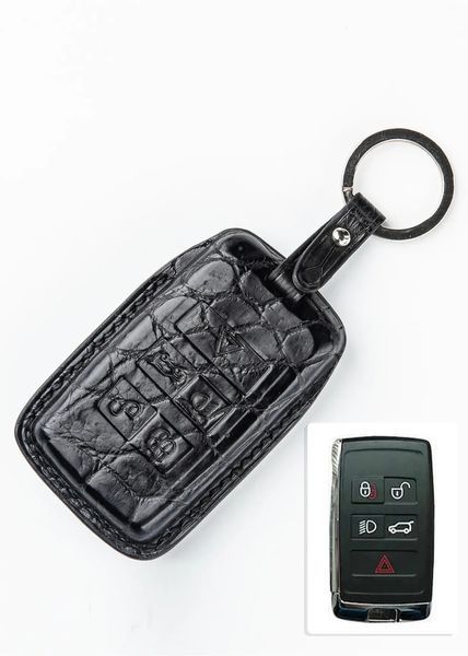 Кожаный чехол для ключа LAND ROVER (Ленд ровер)из кожи крокодила TM-895 TM-895-LR11 фото