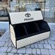 Органайзер в багажник с вышивкой Toyota Prado, бежевый, 65 см, автомобильный органайзер в авто 000005268 фото 4