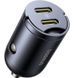 Адаптер автомобильный Baseus Tiny Star Mini Car Charger (2&times;USB-C, 60 W, QC/PD) VCHX-A0G фото 4