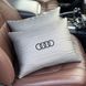 Подушка в автомобіль Premium Pro Imperial з вишивкою логотипу Audi 200042464 фото 2
