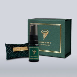 Ароматизатор в машину Hurricane Green Premium (аромасаше) 00-00000200.1 фото