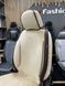 Авточехлы на сиденья SHEVRON, CarFashion, передний ряд, бежевый/коричневый 200041126 фото 3