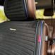 Накидки на сидіння MONACO, CarFashion, чорний/синій, передній ряд MONACO-21815 фото 1