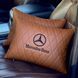 Подушка в автомобіль Premium Diamond з вишивкою логотипу Mercedes 200042465 фото 2
