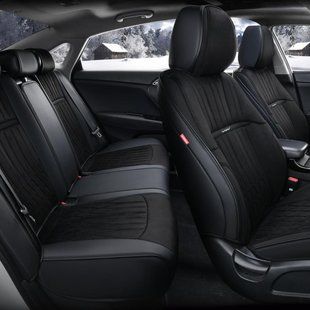 Накидки на сиденья авто DIPLOMAT, CarFashion, комплект, черный 000007507 фото