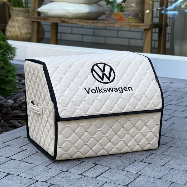 Органайзер у багажник з вишивкою Volkswagen, 35 см, автомобільний органайзер в авто 200041080 фото