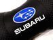 Подушка в машину на подголовник SUBARU (Субару), черный, 1 шт ORTG-SUBARU-BLK фото 3