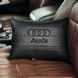 Подушка в автомобіль Premium Pro Prestige з вишивкою логотипу Audi 200042466 фото 1