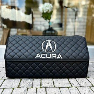 Органайзер в багажник с вышивкой Acura, черный, 65 см, автомобильный органайзер в авто 000005276 фото