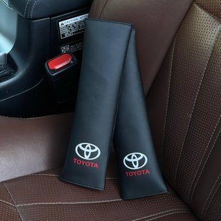 Накладка на ремень безопасности TOYOTA (Тойота), черный, 2 шт ORTN-TOYOTA-BLK фото
