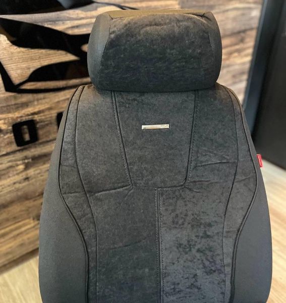 Авточехлы на сиденья RECORD, CarFashion, комплект, черный RECORD-10062 фото