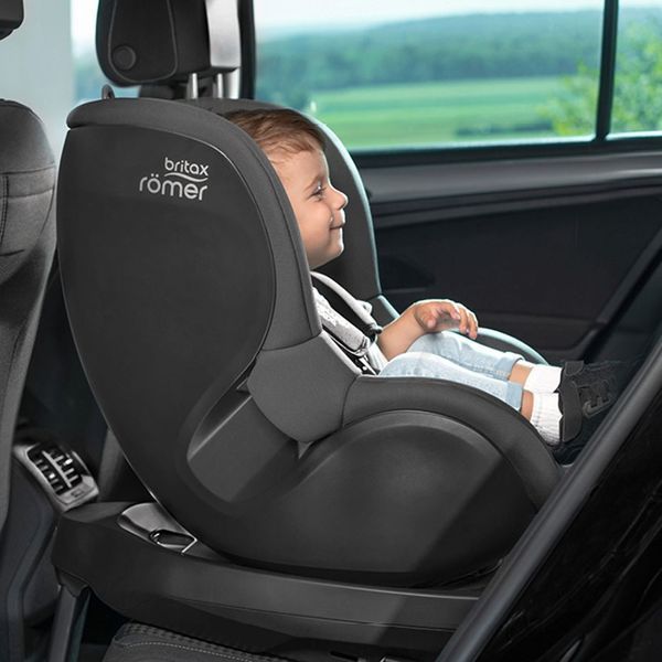 Автокрiсло для дітей Britax R&ouml;mer Dualfix M Plus (Midnight Grey) дитяче автомобільне крісло 2000036889 фото