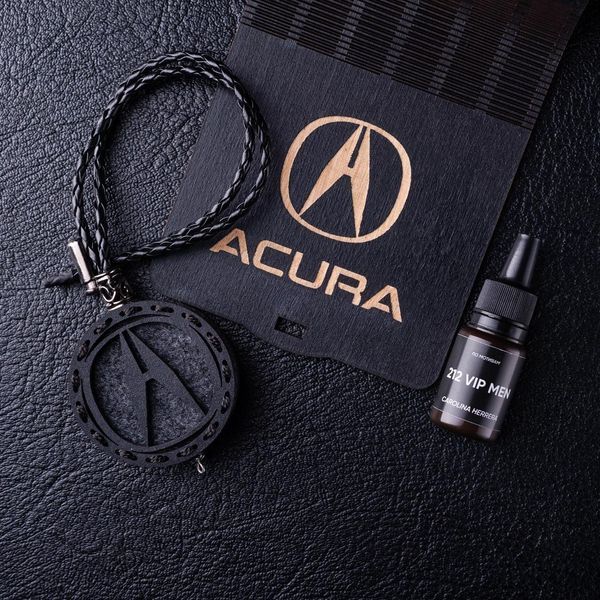 Ароматизатор в машину ACURA з темного дерева, подарунок чоловікові AR-ACURA-003 фото