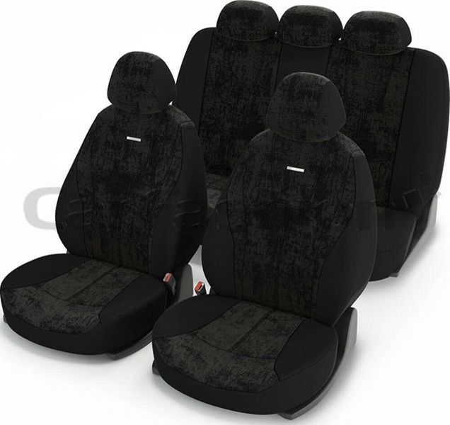 Авточехлы на сиденья RECORD, CarFashion, комплект, черный RECORD-10062 фото