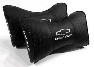 Подушка в машину на подголовник CHEVROLET (Шевроле), черный, 1 шт ORTG-CHEVROLET-BLK фото