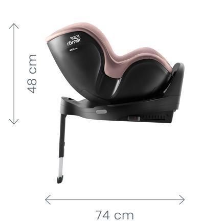 Детское автокресло Britax R&ouml;mer DUALFIX PRO 2025 (Classic / Deep Black) автомобильное кресло для ребенка 2000040880 фото