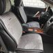 Накидки на сидіння MONACO, CarFashion, темно-сірий/чорний, передній ряд MONACO-21837 фото 3