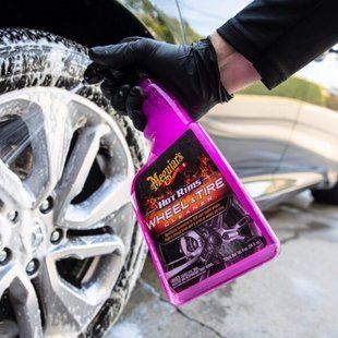 Очиститель для дисков и шин, Hot Rims Wheel & Tire Cleaner, Meguiar's, 709 мл G9524 фото