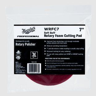 Роторный полировальный круг жесткий, Rotary Foam Cutting Pad, Meguiar's, 17.8 см WRFC7 фото